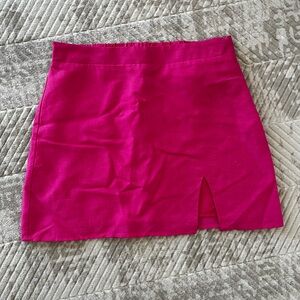 Forever 21 Hot Pink Mini Skirt